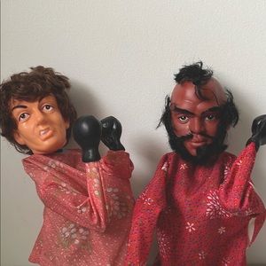 Rocky and Mr. T boxing toys